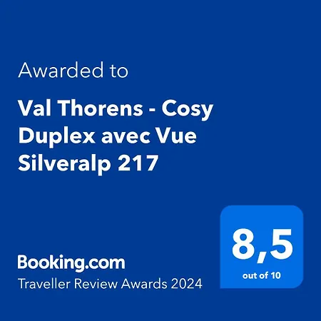 - Cosy Duplex Avec Vue Silveralp 217 Val Thorens